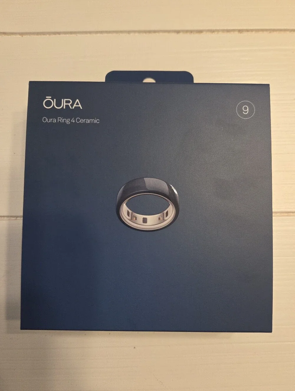 Oura Ring 4 Ceramic - Midnight Blue